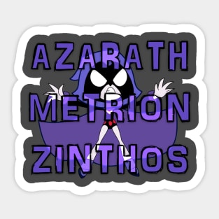 Azarath Sticker